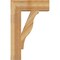 Ekena Millwork Funston Block Rough Sawn Bracket, Western Red Cedar, 6"W x 22"D x 34"H BKT06X22X34FST05RWR - alternate 2